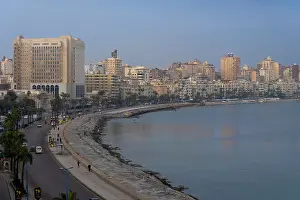 Corniche: The Corniche, Alexandria, Egypt