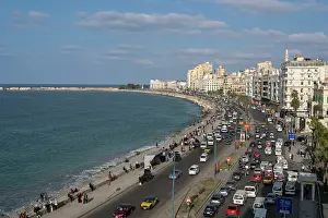 Corniche: The Corniche, Alexandria, Egypt
