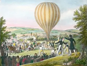 Sevenoaks: Cornillot's ascent at Seal, near Sevenoaks, Aug. 23, 1825
