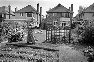 Druid: Cornish Bard at his suburban home in Birmingham