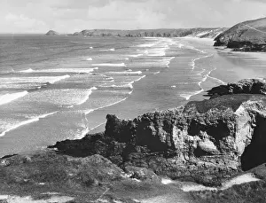 Perranporth: CORNISH COASTLINE