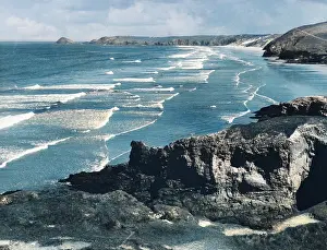 Perranporth: CORNISH COASTLINE