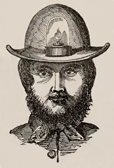 Needed: Cornish miner's skull-cap lamp, for carrying on