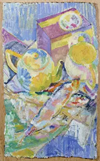 Carolyn: Cornish Tea – still life with teapot