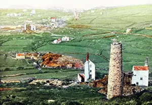 Rosewall: Cornish tin mines, Rosewall Hill, St Ives, Victorian period