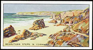 Bedruthan: CORNWALL/BEDRUTHAN STEPS