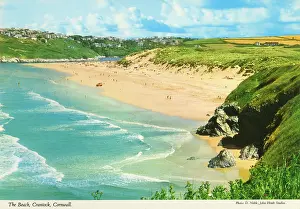 Crantock: Cornwall, England - The Beach at Crantock