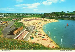 Sunbathers: Cornwall, England - Bude