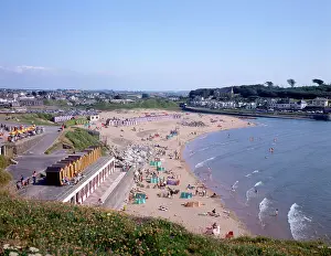 Sunbathers: Cornwall, England - Bude