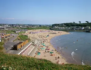 Sunbathers: Cornwall, England - Bude