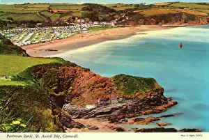 Austell: Cornwall, England - Pentewan Sands, St. Austell Bay