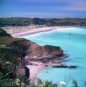 Cornwall, England - Pentewan Sands, St. Austell Bay