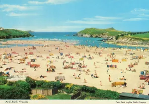 Porth: Cornwall, England - Porth Beach, Newquay