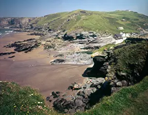 Tintagel: Cornwall, England - Trebarwith Strand, Tintagel