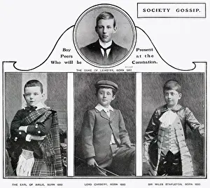 Feb23: Coronation 1902 - Boy peers present