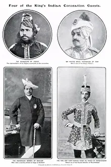Maharajah: Coronation 1902 - Four of the King's Indian guests