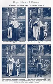 Dymoke: Coronation 1911 - Royal Standard Bearers