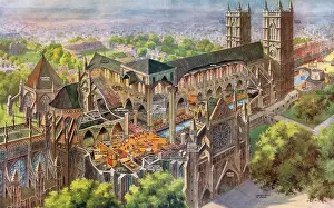 Venues: Coronation 1937 - cutaway of Westminster Abbey
