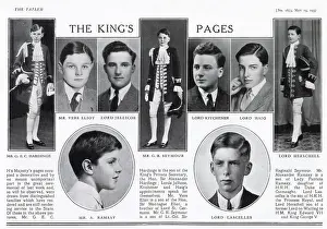 Hardinge: Coronation 1937 - the King's pages