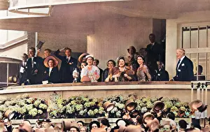 Coronation 1953, the royal box at Ascot