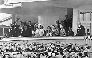 Coronation 1953, the royal box at Ascot