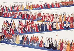 Prelates: Coronation ceremonial procession 1937