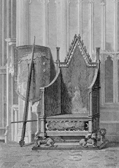 Scone: Coronation Chair, Westminster Abbey