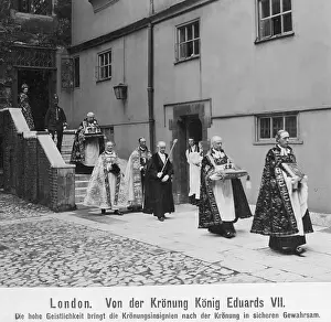 Sceptre: Coronation day of King Edward VII, 1902