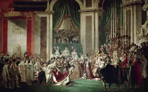 Pius: Coronation of Emperor Napoleon I, by Jacques-Louis David