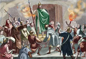 Ximenez: Coronation of Garci Ximenez (724 oe? - 758?)