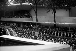 Terence: Coronation. Guard of Honour in position