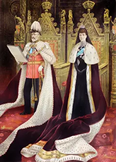 Ermine: Coronation of King Edward VII and Queen Alexandra