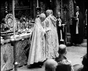 Archbishops: Coronation of King George VI