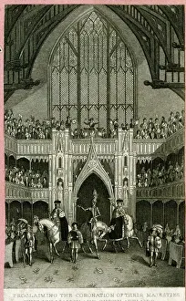 Saxe: Coronation of King William IV and Queen Adelaide
