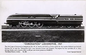 Crewe: 'Coronation' LMS Railway Locomotive