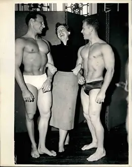 Bodybuilders: Coronation Mr Universe competition, London