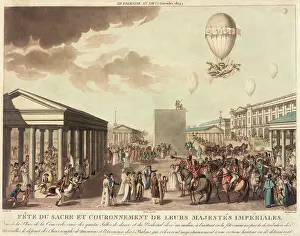 Ascending: Coronation of Napoleon, with balloon