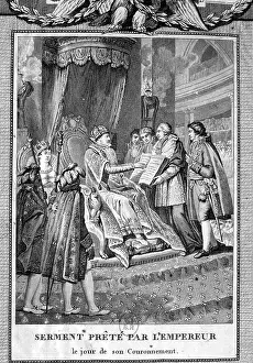 Oath: Coronation of Napoleon I in Notre Dame, Paris