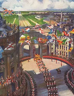 Pageantry: Coronation Procession of George V through Admiralty Arch