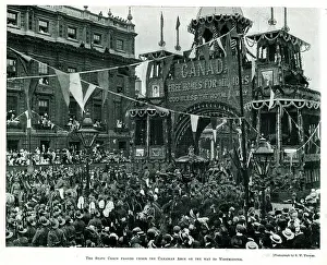 Bunting: Coronation procession of King Edward VII