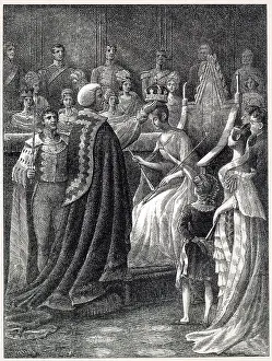 Thrown: Coronation of Queen Victoria 1838