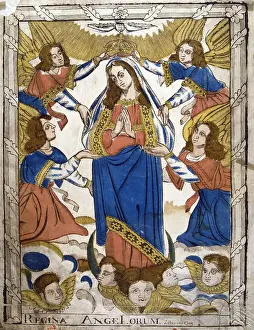 Cherubs: Coronation of the Virgin Mary. From 19th century