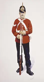 Buffs: Corporal, East Kent Regiment