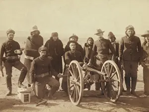 Encampments: Corporal Paul Wernert and gunners of Battery E 1st