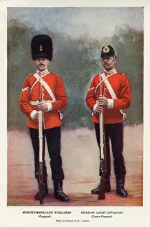 Terry Parker: Corporals, Northumberland Fusiliers, Durham Light Infantry