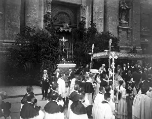 Inaugurated: Corpus Christi procession on the Marienplatz