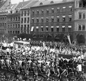 Marienplatz: Corpus Christi procession on the Marienplatz