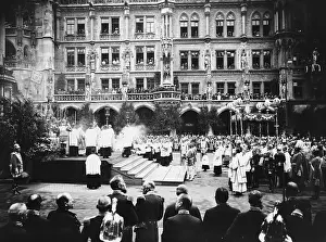 Processions: Corpus Christi processions in Munich, 1909