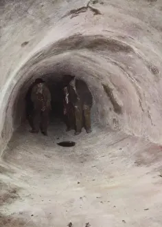 Sewers: The corridor leading through the so-called Zwingburg