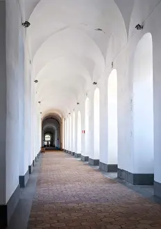 Nicolo: Corridor, Monastery of San Nicolo l'Arena, Catania, Sicily